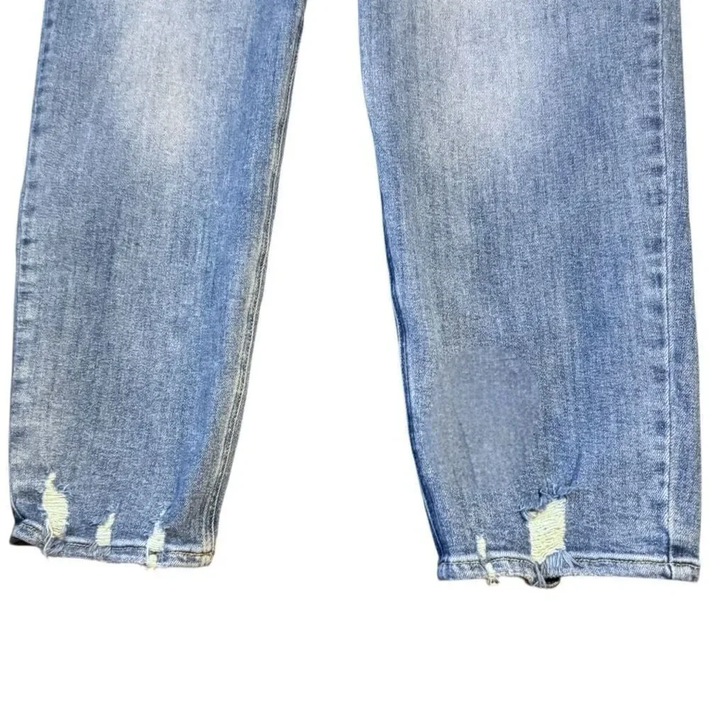Risen High Rise Boyfriend Jeans Size 1XL